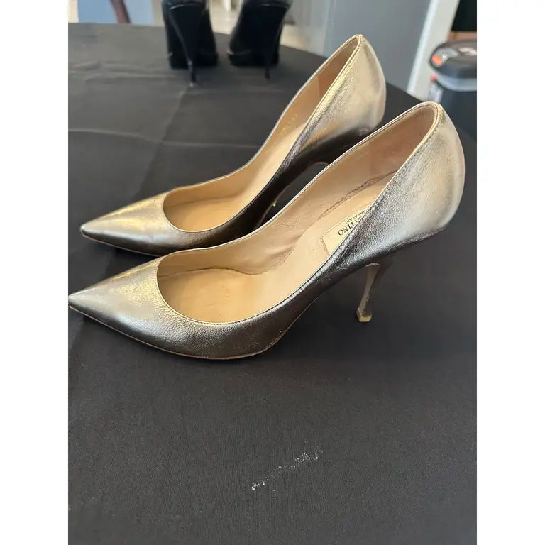 Metallic, Leather